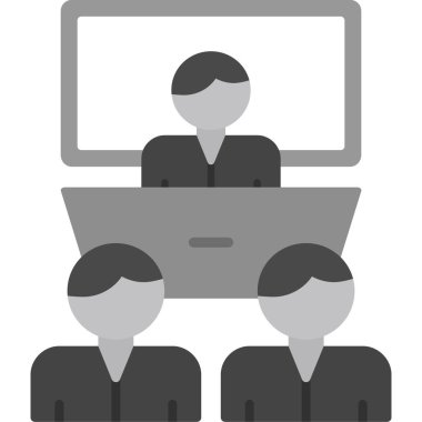 insanlar simge vektör illüstrasyonu