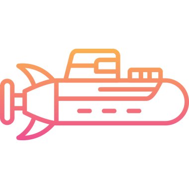 Gemi. Web simgesi basit illüstrasyon