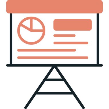 Reklamcılık. Web simgesi basit illüstrasyon