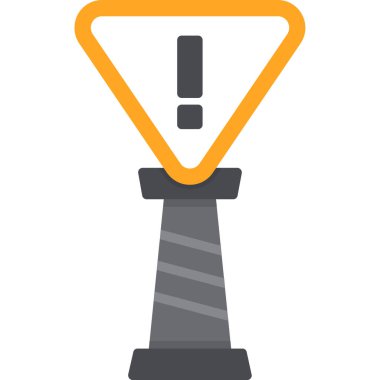 ünlem işareti uyarı işareti vektör çizimi