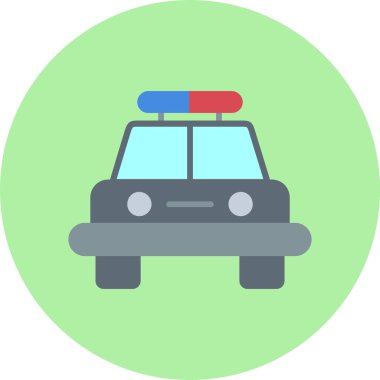 araba simgesi vektör illüstrasyonu