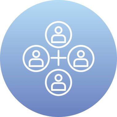 İnsanların vektör illüstrasyonu