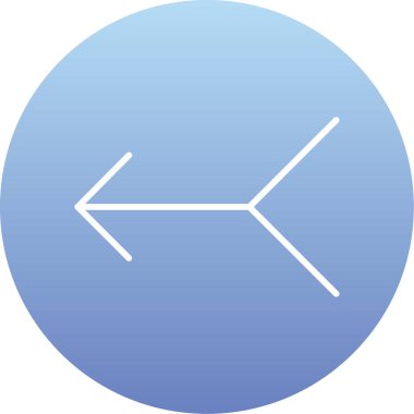 vektör çizim ok işareti simgesi