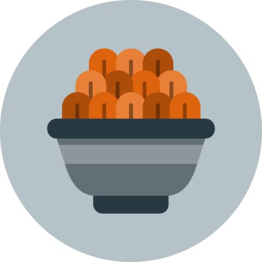 Ekmek. Web simgesi basit illüstrasyon