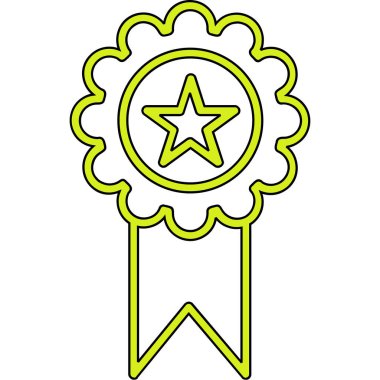 Madalya ödülü ikonu, özet biçimi