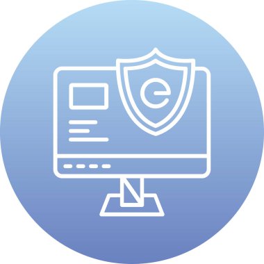 kalkan ağ renk simgesi