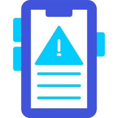 Mesaj var. Web simgesi vektör illüstrasyonu