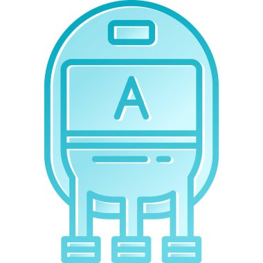 Bir elektrik prizinin vektör illüstrasyonu