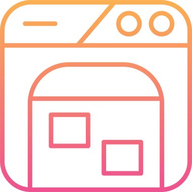 mobil simge vektör illüstrasyonu