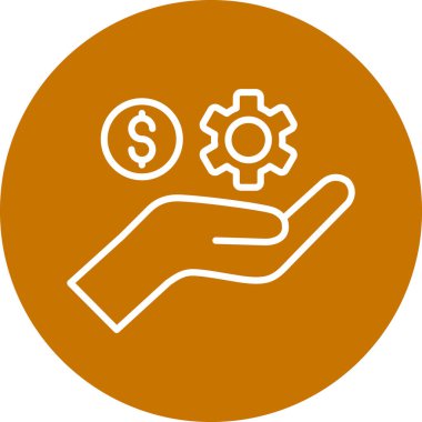 para simgesi vektör illüstrasyonu