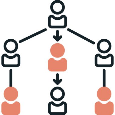 şebeke. Web simgesi basit illüstrasyon