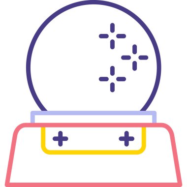 Bir termometre simgesinin vektör çizimi