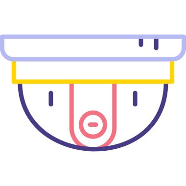 Banyo. Web simgesi basit illüstrasyon