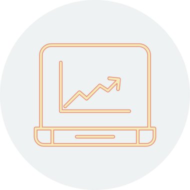 bilgisayar simgesi vektör illüstrasyonu