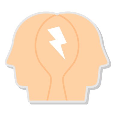 Modern simgenin vektör illüstrasyonu