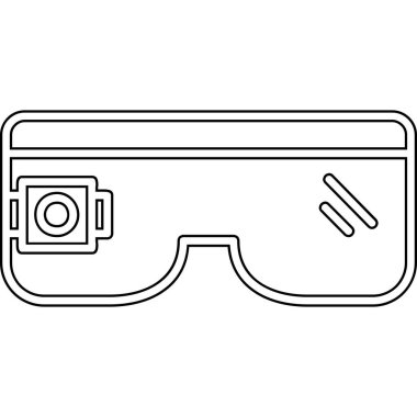 sanal gerçeklik aygıtı teknoloji simgesi