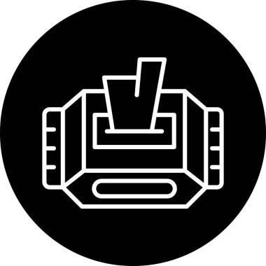 Gıda simgesinin vektör illüstrasyonu