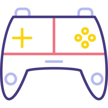 Oyun. Web simgesi basit illüstrasyon