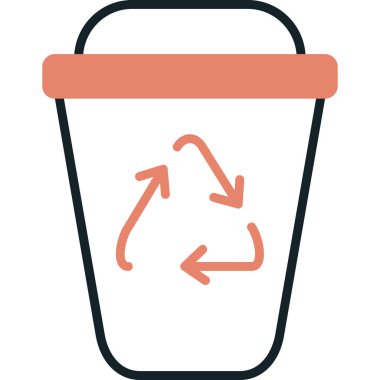 Geri dönüşüm kutusu. Basit tasarım