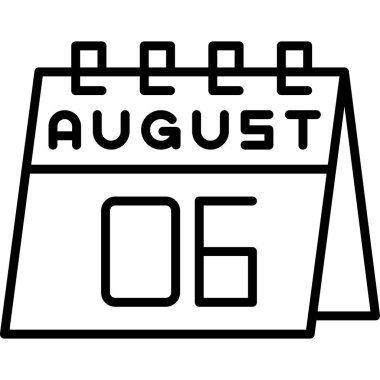 Ağustos kabartma vektör deseni