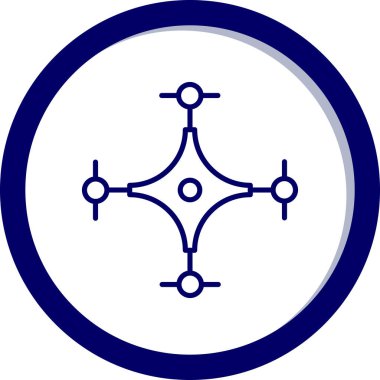 Bir molekülün vektör simgesi