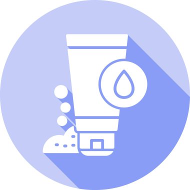 Su. Web simgesi basit illüstrasyon