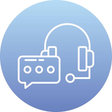 Vektör Çağrısı Simgesi illüstrasyonu