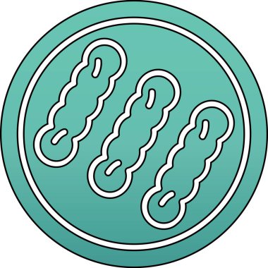 Gıda simgesinin vektör illüstrasyonu