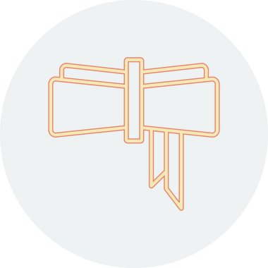 Modern eğitim ikonunun vektör illüstrasyonu