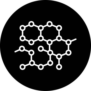 Molekül vektör simge tasarlamak