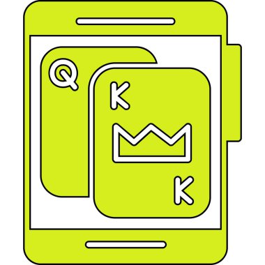 Basit ve minimalist uygulama arayüzü simgesi