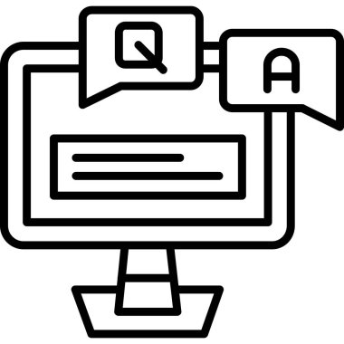 cevap sohbet yardım simgesi