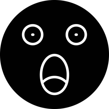 emoji simgesi vektör illüstrasyonu