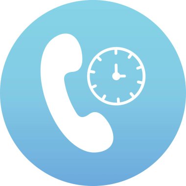 Çağrı. Web simgesi basit illüstrasyon