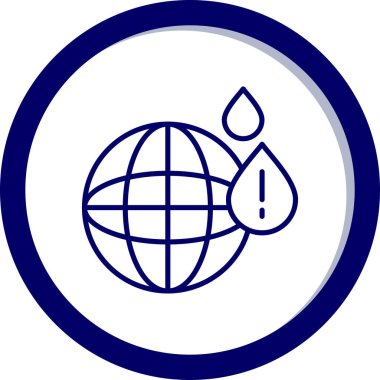 vektör küresel ısınma illüstrasyonu