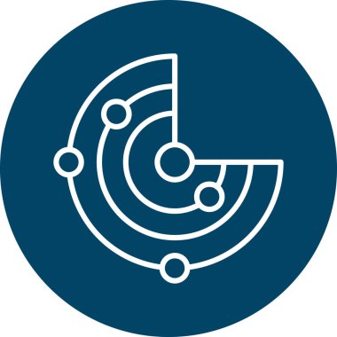 seo modern simgesinin vektör illüstrasyonu