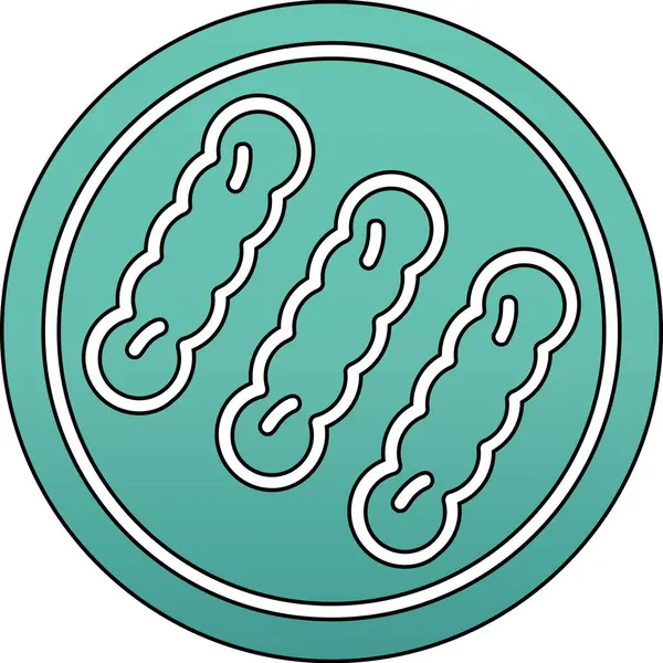 Gıda simgesinin vektör illüstrasyonu