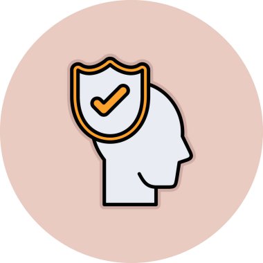 etiket bir çizgi film Evet sembol