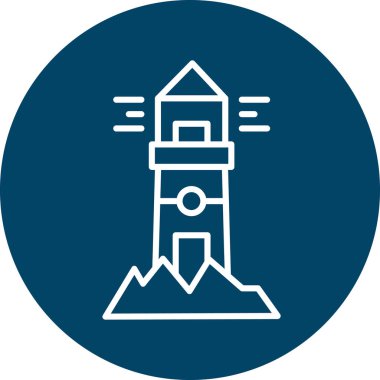 roket ikonu vektör illüstrasyonu