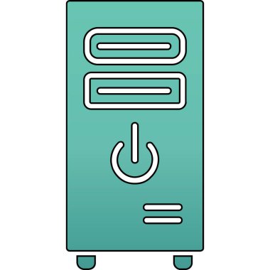 seo modern simgesinin vektör illüstrasyonu