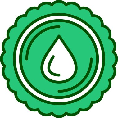 Simgeyi bırak. Web için geri dönüşüm vektör simgesinin özet çizimi