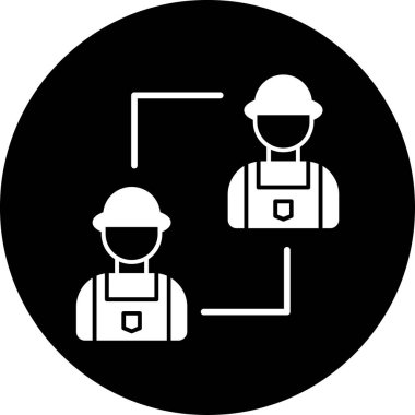 Modern simgenin vektör illüstrasyonu