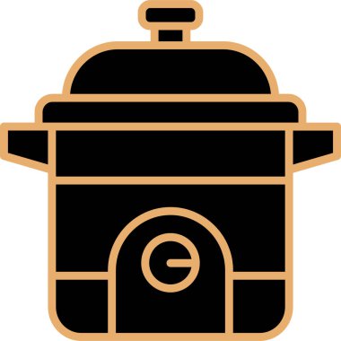 Bir çanağın vektör illüstrasyonu