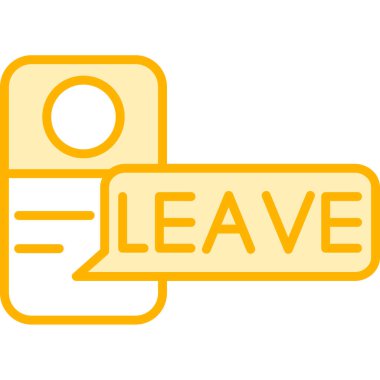 Metin vektör illüstrasyonunu bırak