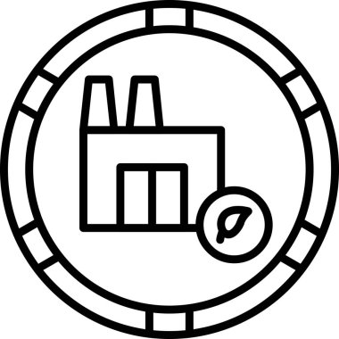 Yapı simgesinin vektör illüstrasyonu