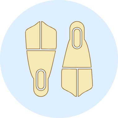 Modern b 'nin vektör illüstrasyonu