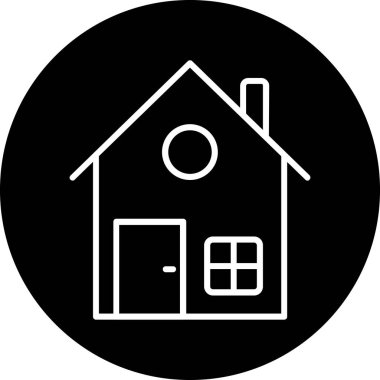 ev simgesi vektör illüstrasyonu