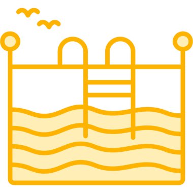 Bir çitin vektör illüstrasyonu