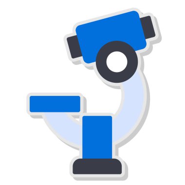 Zil çanı simgesi düz stil