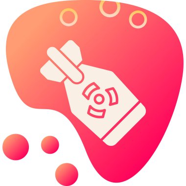 Bir kalp simgesinin vektör illüstrasyonu